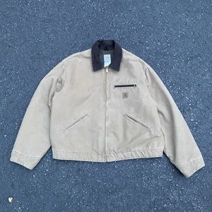 Vintage J97 Carhartt Detroit Jacket Cream